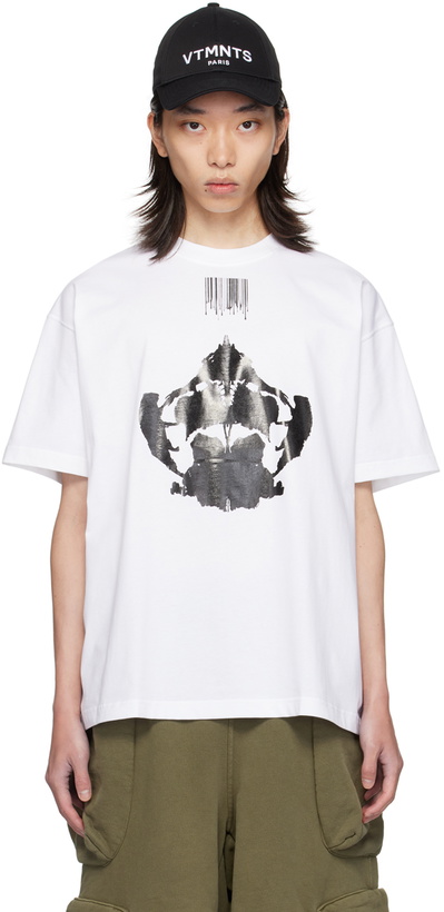 Photo: VTMNTS White Graphic T-Shirt