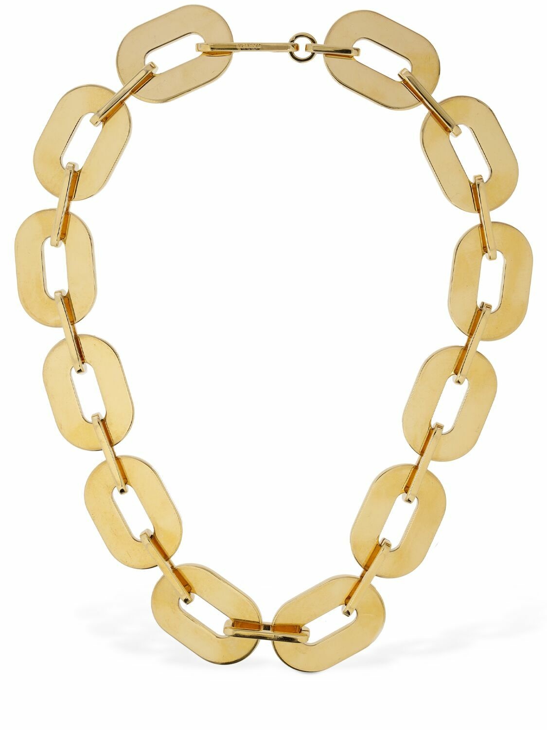 Photo: JIL SANDER - Bw3 3 Chunky Chain Collar Necklace