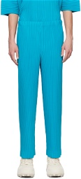 HOMME PLISSÉ ISSEY MIYAKE Blue Monthly Color March Trousers
