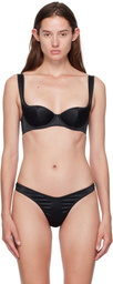 Agent Provocateur Black Nikita Demi Cup Underwired Bra