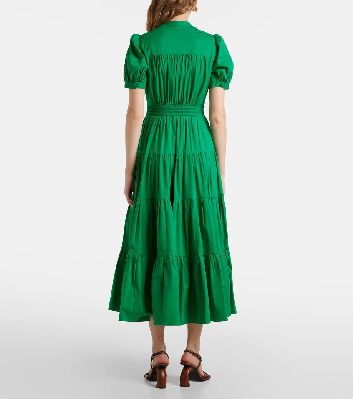 Diane von Furstenberg Darby cotton-blend maxi dress