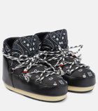 Alanui - Full Moon bandana-print boots