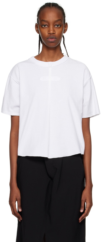 Photo: HODAKOVA White Split T-Shirt