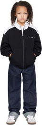 Marni Kids Black Logo Track Jacket