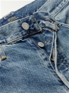 Polo Ralph Lauren - Heritage Straight-Leg Distressed Recycled Jeans - Blue