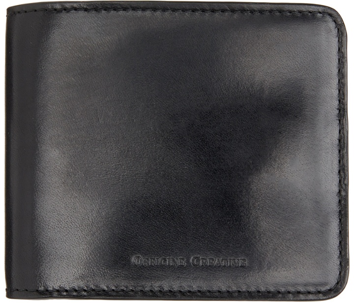 Photo: Officine Creative Black Calfskin Wallet