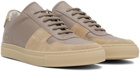Common Projects Taupe Bball Sneakers