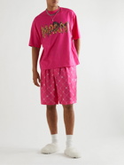 Marni - Logo-Print Cotton-Jersey T-Shirt - Pink