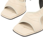 Represent Women's Asymmetric Stretch Heel in Ecru