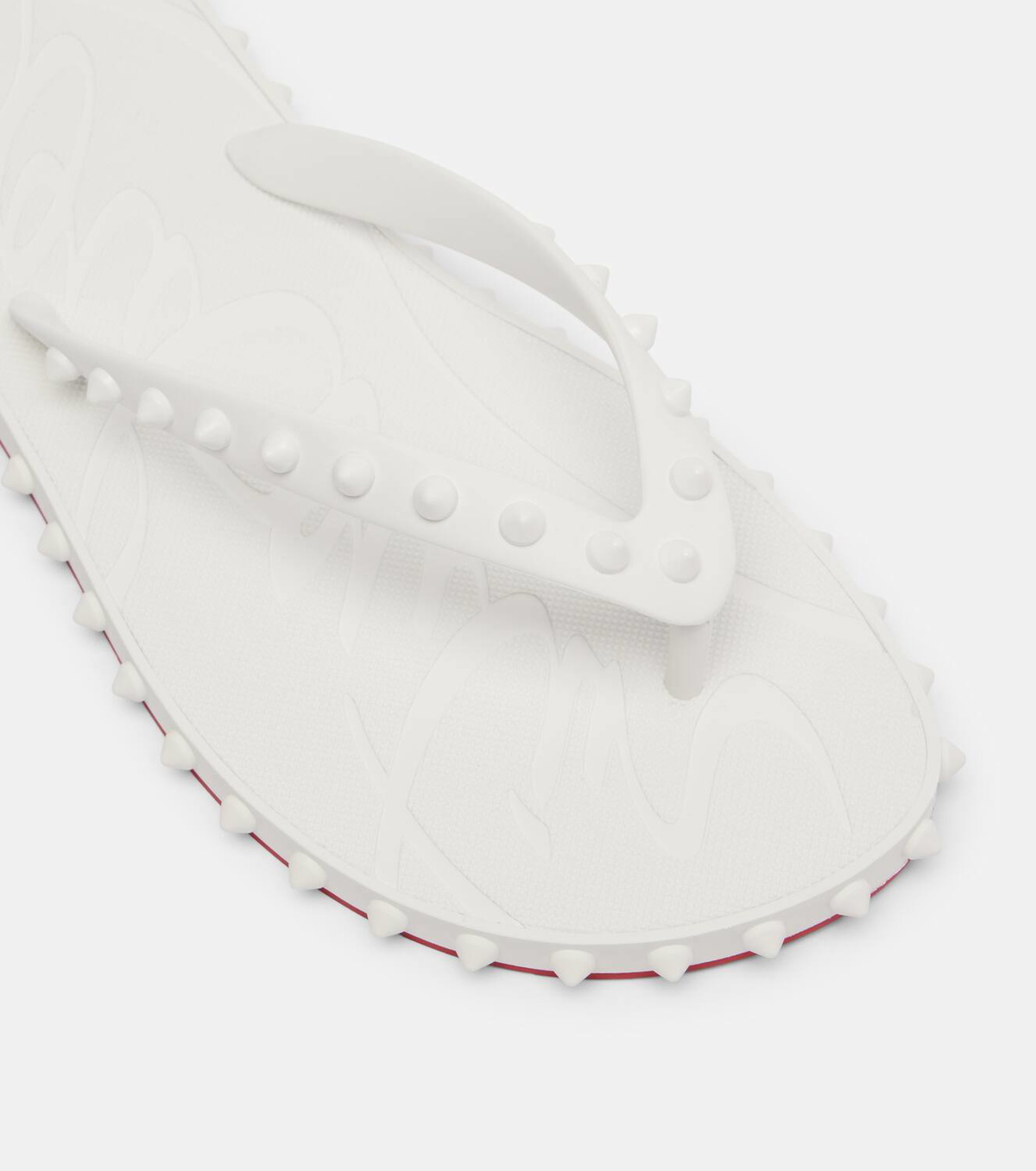 Christian Louboutin Super Loubi Flip spiked thong sandals