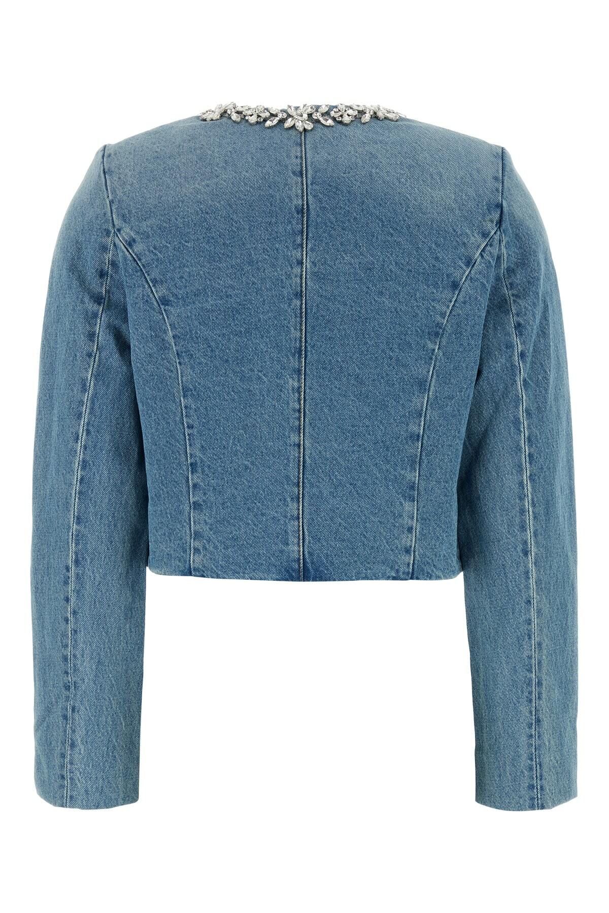 Zimmermann Crush Embellished Denim Jacket