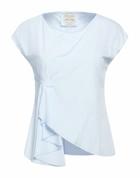 Alessia Santi Womens Top Sky in Blue