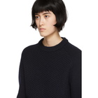 Chloe Navy Cashmere Chunky Sweater