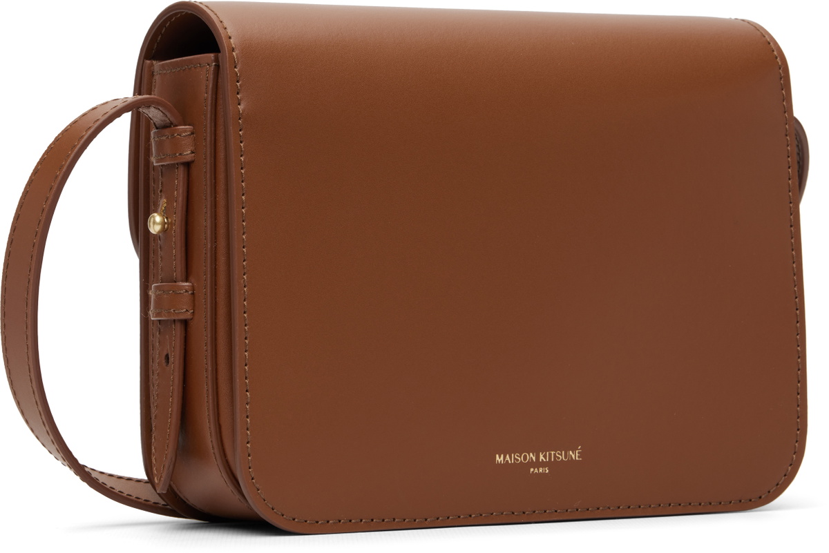Maison Kitsuné Tan Edie Bag