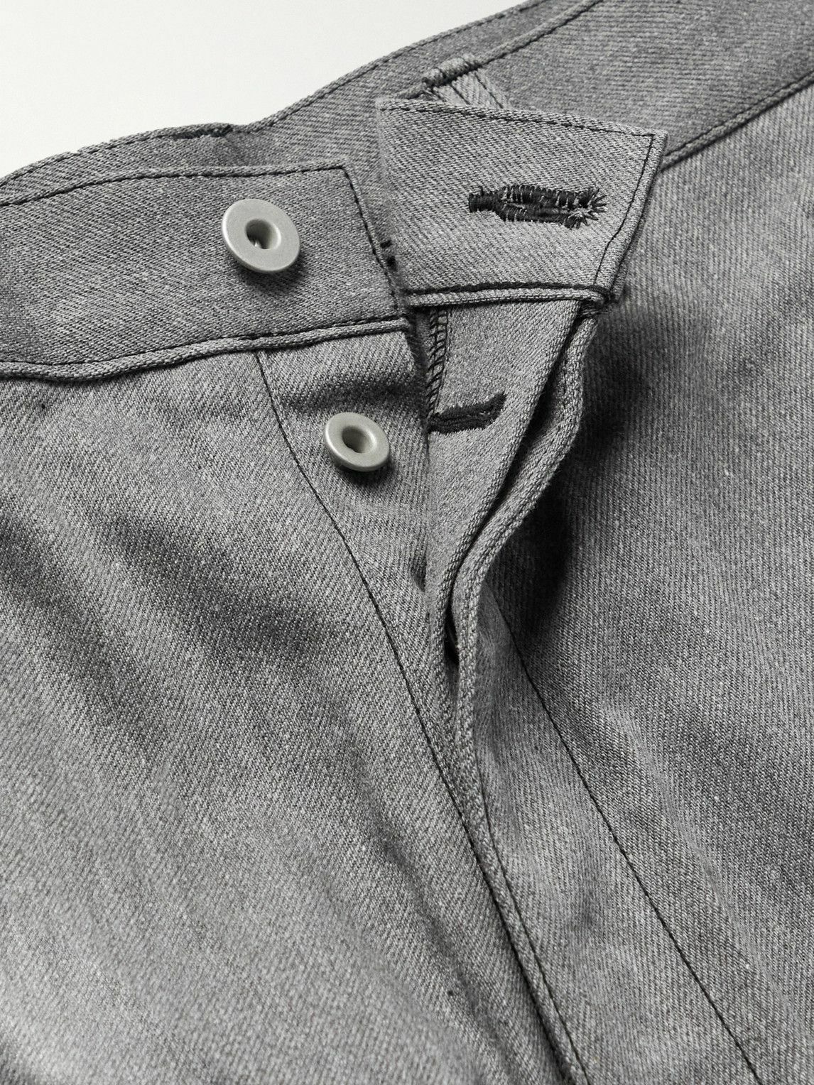 DRKSHDW by Rick Owens - Geth Straight-Leg Cargo Jeans - Gray