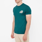 Moncler Men's Multi Logo T-Shirt in Military Green