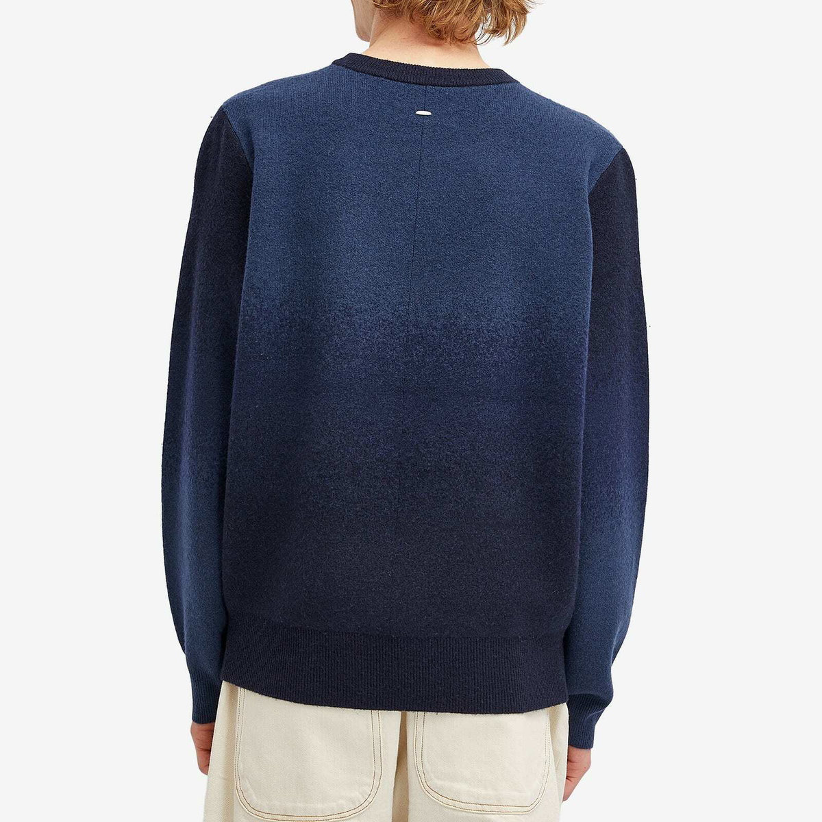 Rag & Bone Men's Downing Cashmere Blend Crew in Navymult