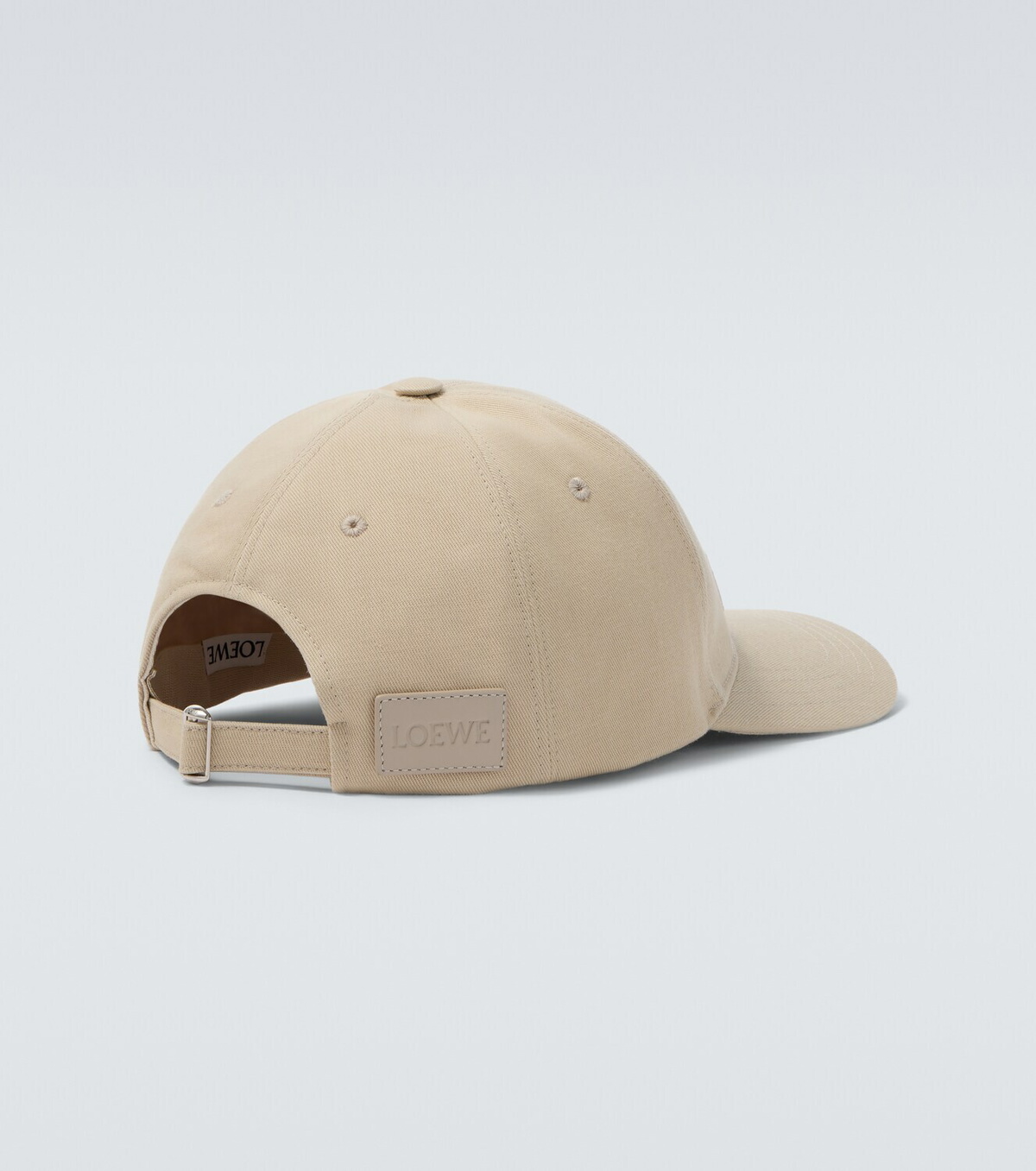 Loewe Paula's Ibiza logo embroidered cotton baseball cap