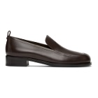 The Row Brown Penny Loafers