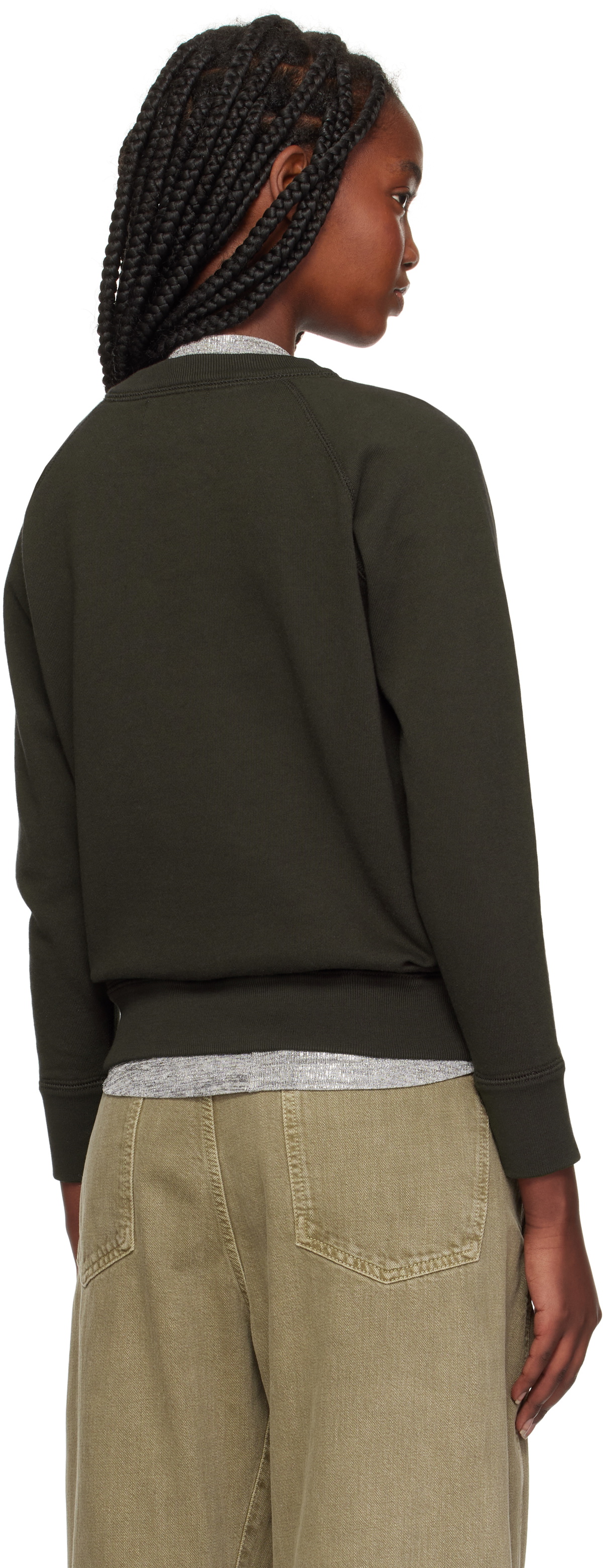 Isabel Marant Etoile Gray Milly Sweatshirt Isabel Marant Etoile