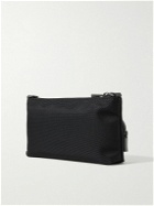 Serapian - Mini Envelope Evoluzione Cross-Grain Leather and Twill Messenger Bag