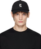 WOOYOUNGMI Black Logo Ball Cap