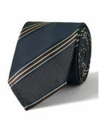 Lardini - 6cm Striped Silk-Gabardine Tie