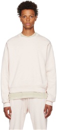 John Elliott Pink Interval Sweatshirt