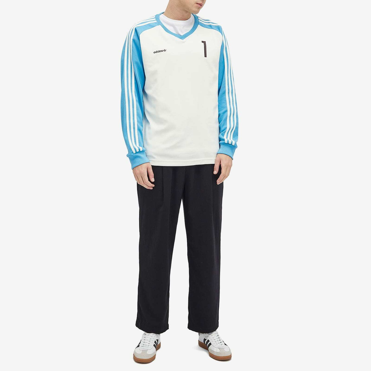 Adidas Jersey in Off White adidas