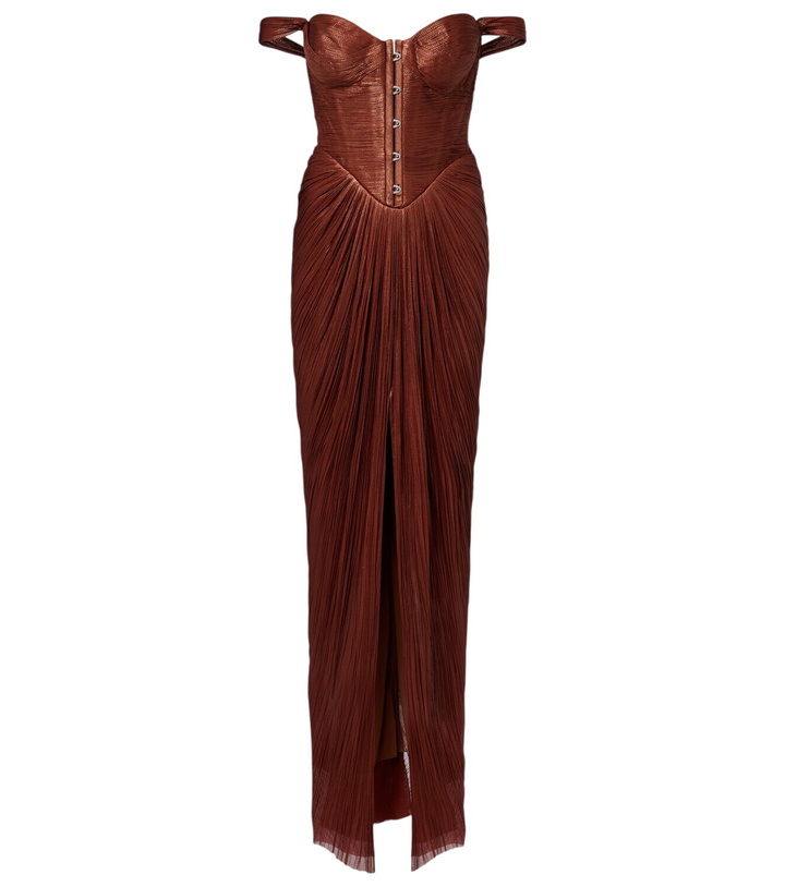 Photo: Maria Lucia Hohan Susie silk bustier gown