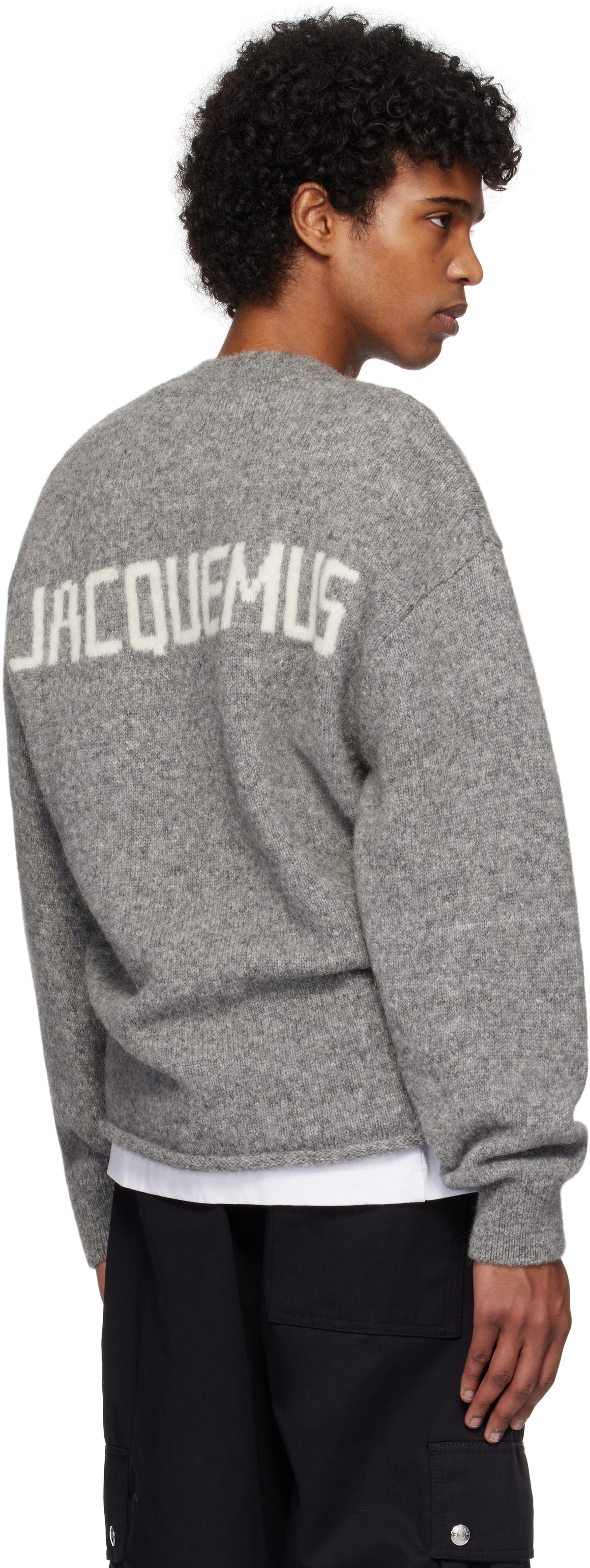 JACQUEMUS Gray Les Classiques 'The Jacquemus' Sweater Jacquemus