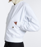Bottega Veneta Intrecciato cotton blouson jacket