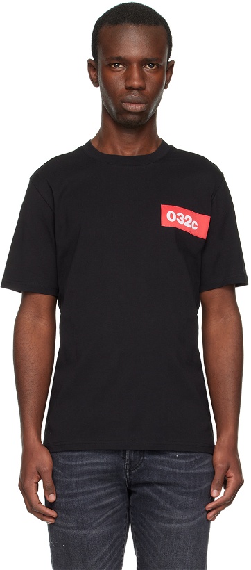 Photo: 032c Black Taped T-Shirt