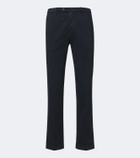 Kiton Cotton and cashmere chinos