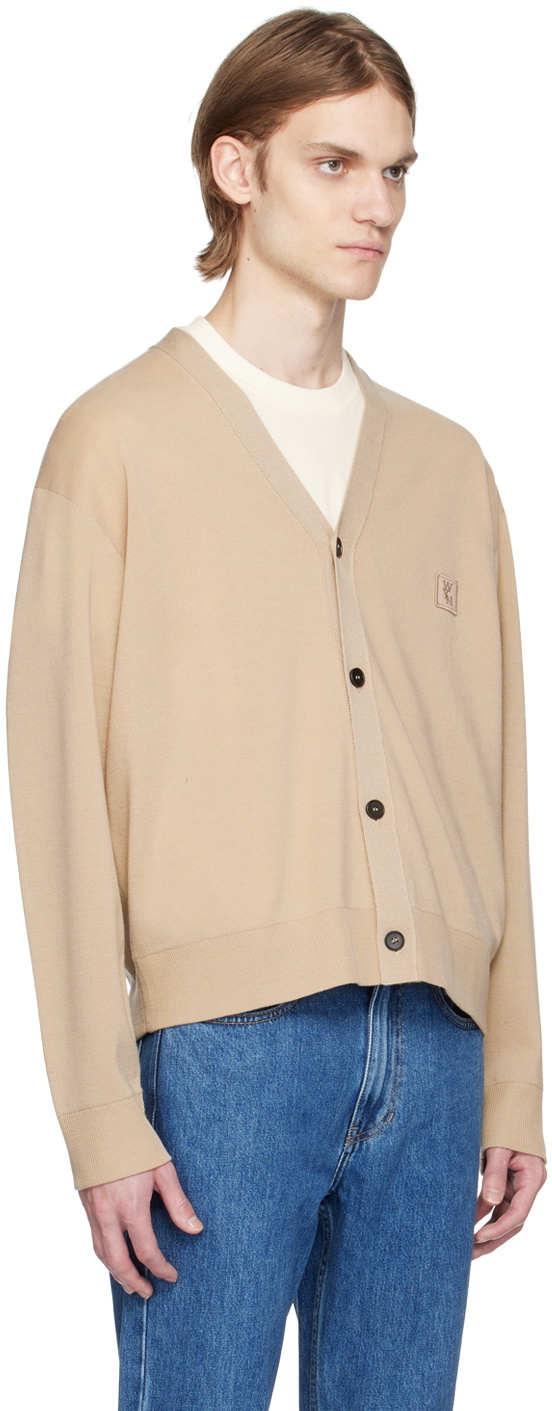 Wooyoungmi Beige Embroidered Cardigan Wooyoungmi