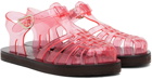 Ancient Greek Sandals Pink Homeria Jelly Sandals