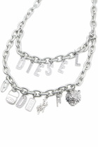 Diesel Bag charm - Bijoux and Gadgets - Unisex - Silver