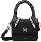 AMIRI Black Micro MA Bag