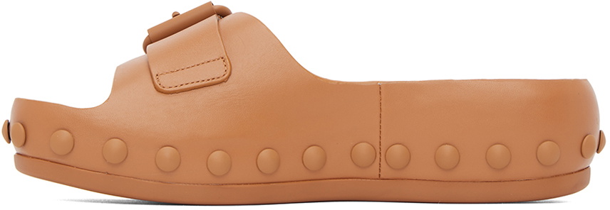 At.Kollektive Tan Natacha Ramsay Levi Edition Studded One Sandal