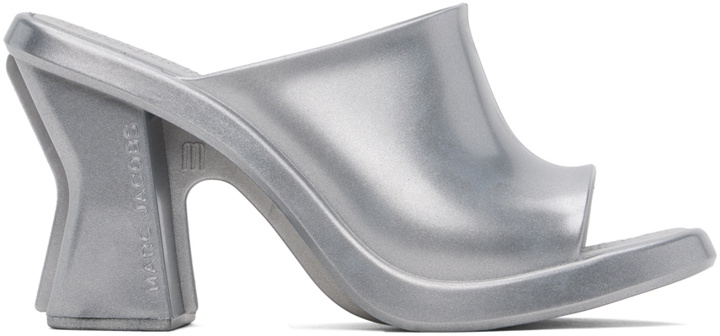 Photo: Marc Jacobs Silver Melissa Edition Heeled Sandals