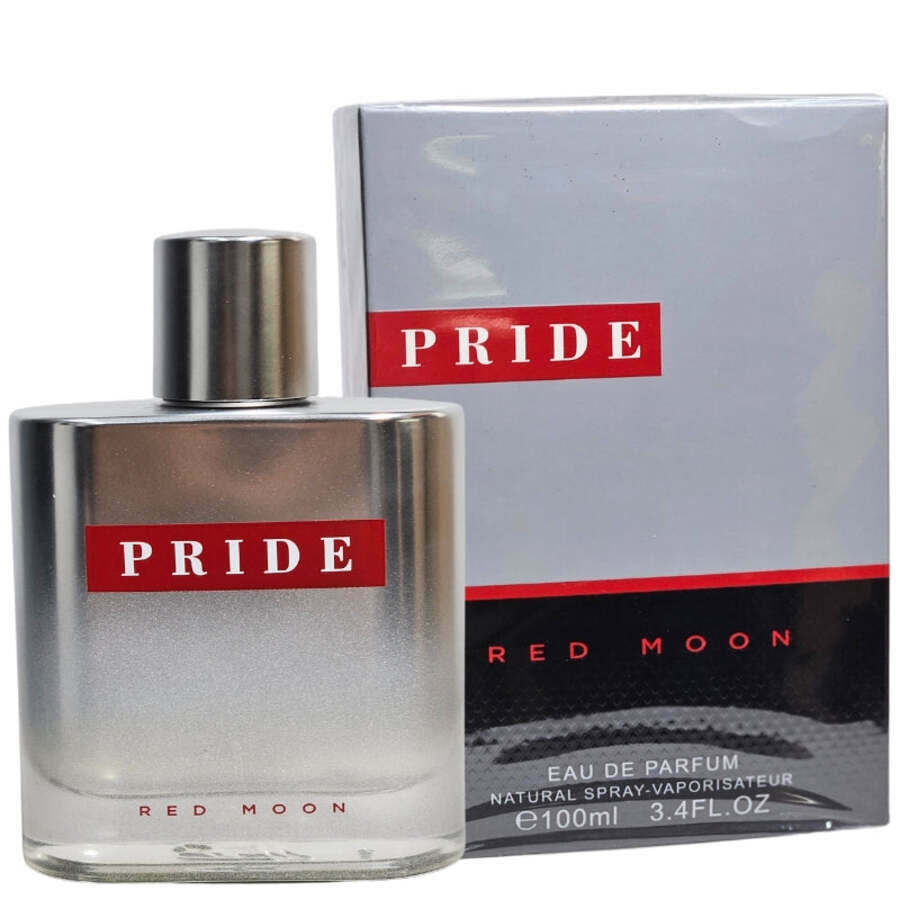 Fragrance World Mens Pride Red Moon EDP Spray 3.3 oz Fragrances 6290360376738