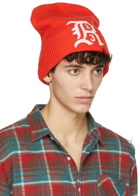 R13 Red Summer R13 Beanie Hat