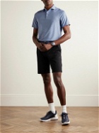 Kjus Golf - Soren Slim-Fit Striped Stretch-Jersey Golf Polo Shirt - Blue