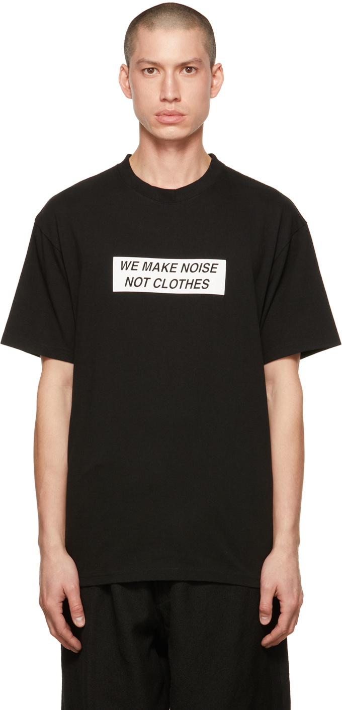 UNDERCOVER アンダーカバー WE MAKE NOISE Tシャツ 2 UNDERCOVER Black 'We Make Noise' T-Shirt Undercover