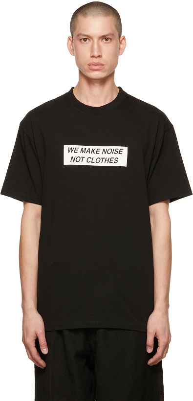 Photo: UNDERCOVER Black 'We Make Noise' T-Shirt