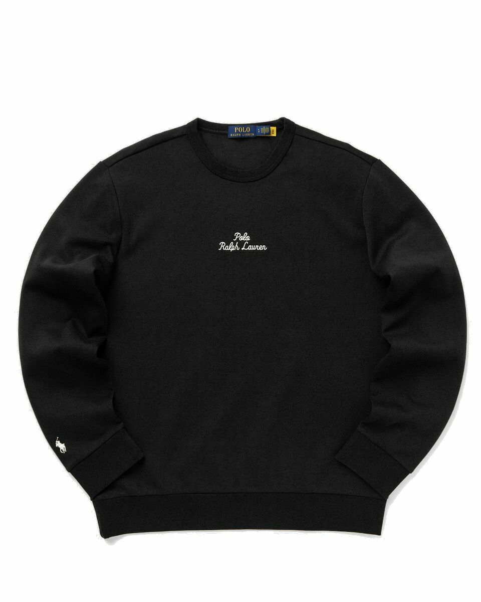 Photo: Polo Ralph Lauren Long Sleeve Sweatshirt Black - Mens - Sweatshirts