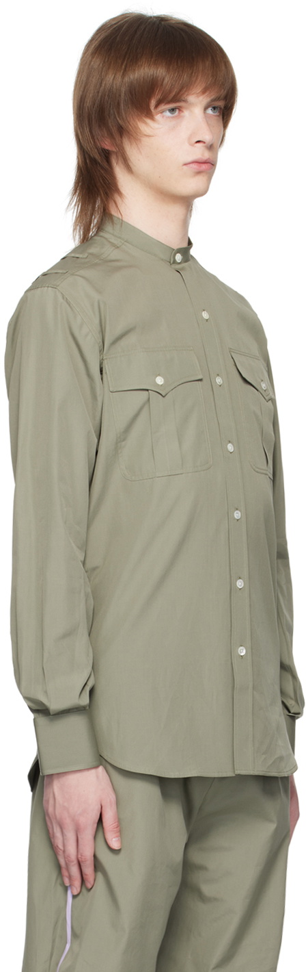 Sébline Khaki Safari Shirt