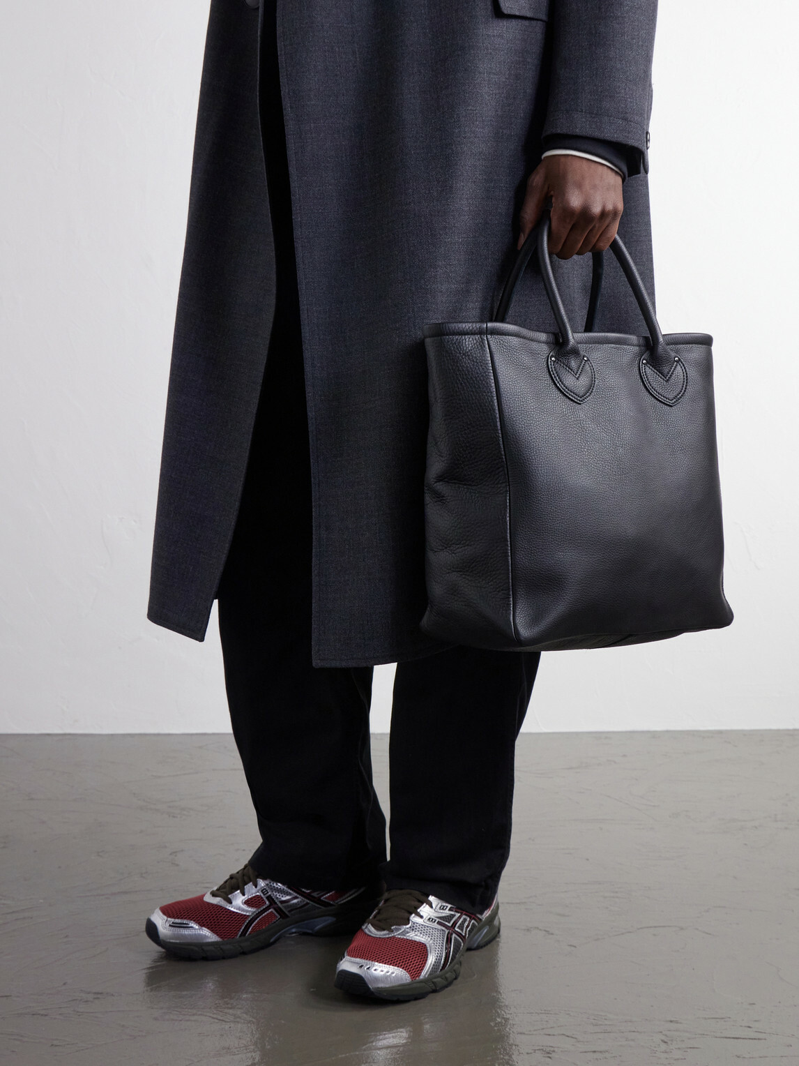 OrSlow - Leather Tote Bag - Black