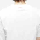 Acne Studios Men's Ensco Pink Label T-Shirt in Optic White