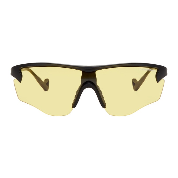 Photo: District Vision Black and Yellow Junya Racer Sunglasses